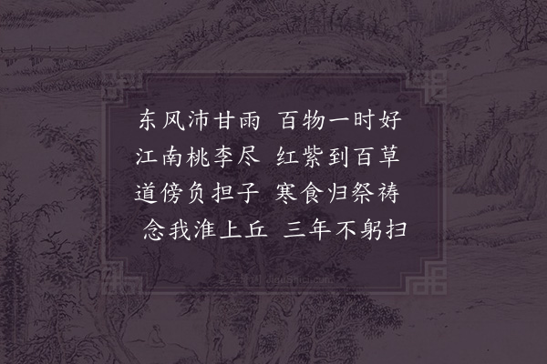 张耒《与潘仲达二首·其一》