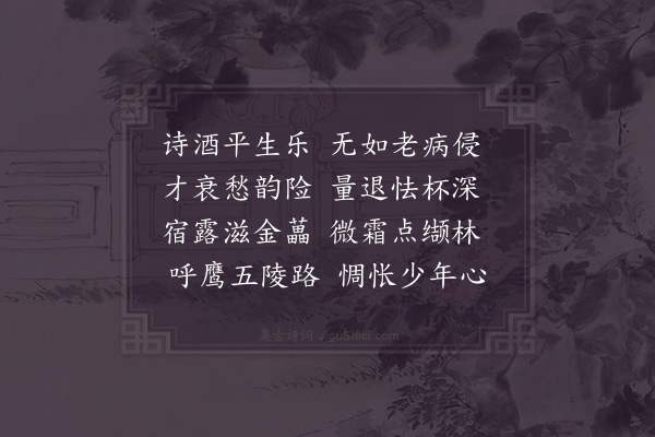 陆游《诗酒》