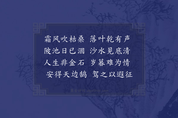 陆游《行后园》