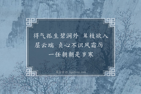 郭步韫《老松》