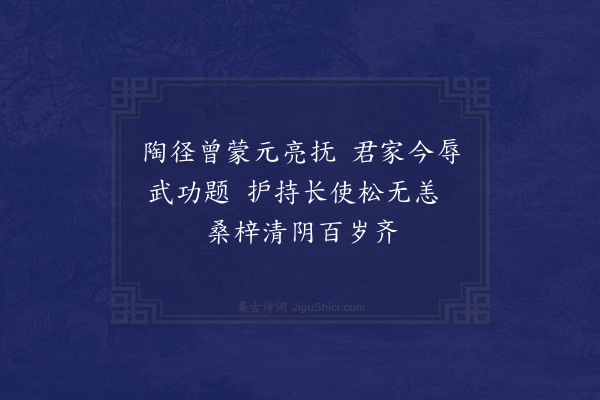 祝允明《松寿·其一》