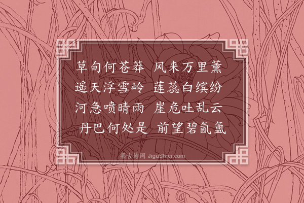 吴金水《丹巴路上》