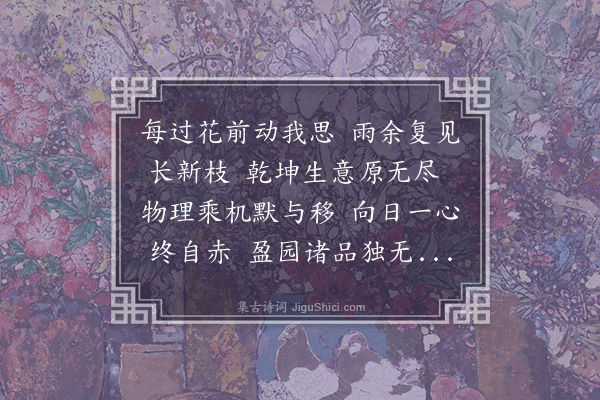 杨爵《看花联句·其三》