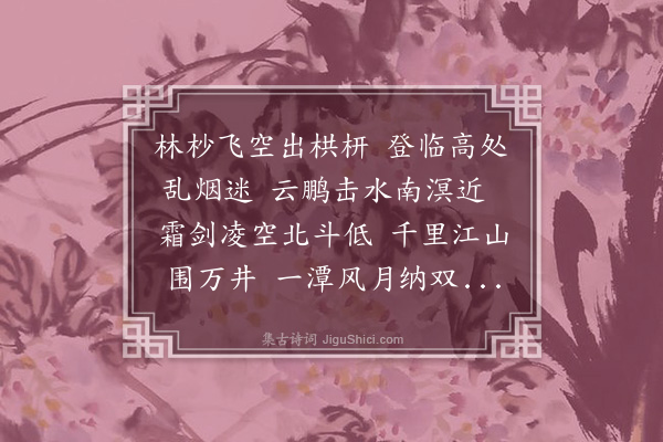 陈渊《达观轩》