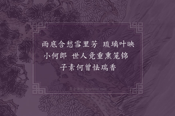 王十朋《林下十二子诗·丁子素》