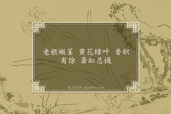 成鹫《白菜》